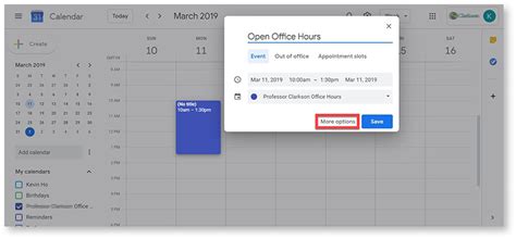 google calendar appointment slots not showing up